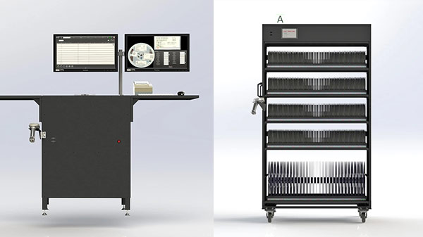 Arcadia Lagerung von Elektronik-Bauteilen